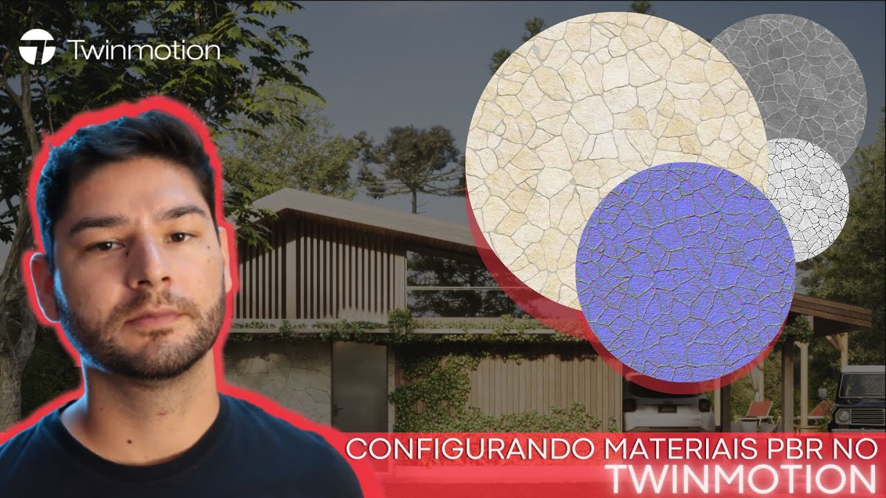🔴 LIVE:  CONFIGURANDO MATERIAIS PBR NO TWINMOTION