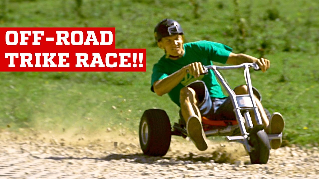 OFF-ROAD DOWNHILL TRIKE RACE! | Daredevils