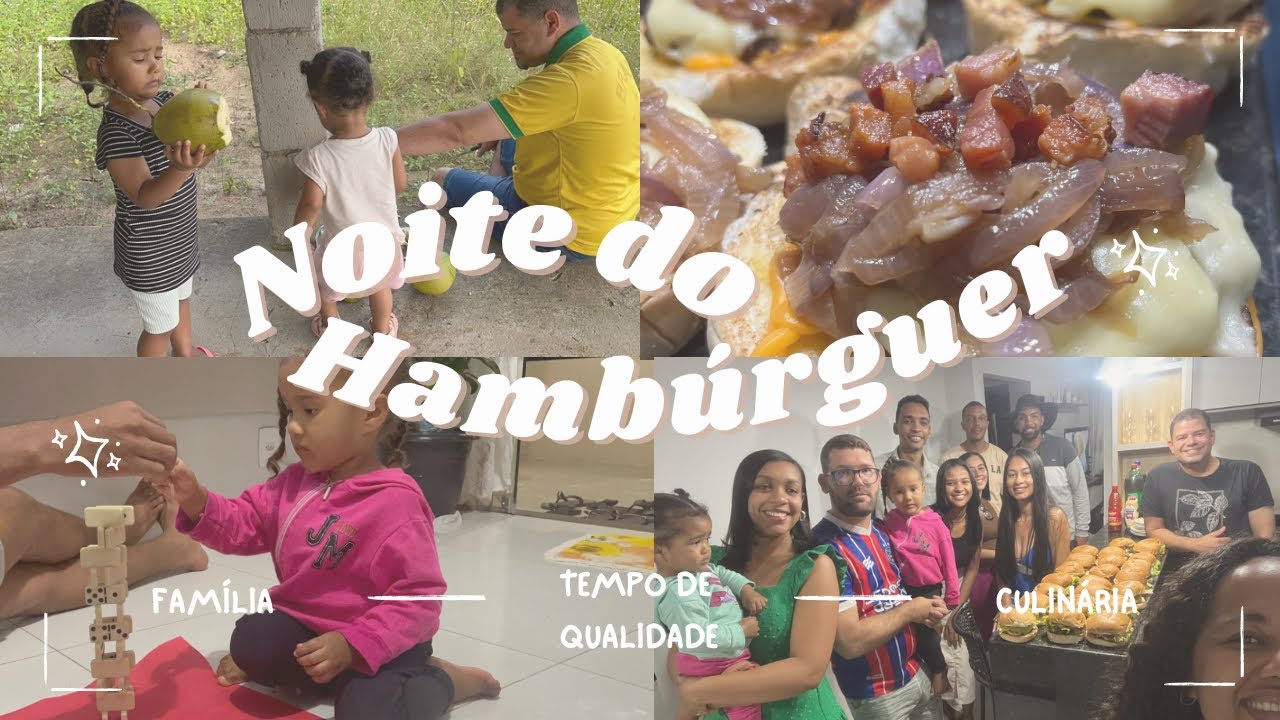 [NOITE DO HAMBÚRGUER] 🍔REGADO A MUITO RISO 😅 SERÁ SE DEU BOM?! TEMPO PRECIOSO ❤️