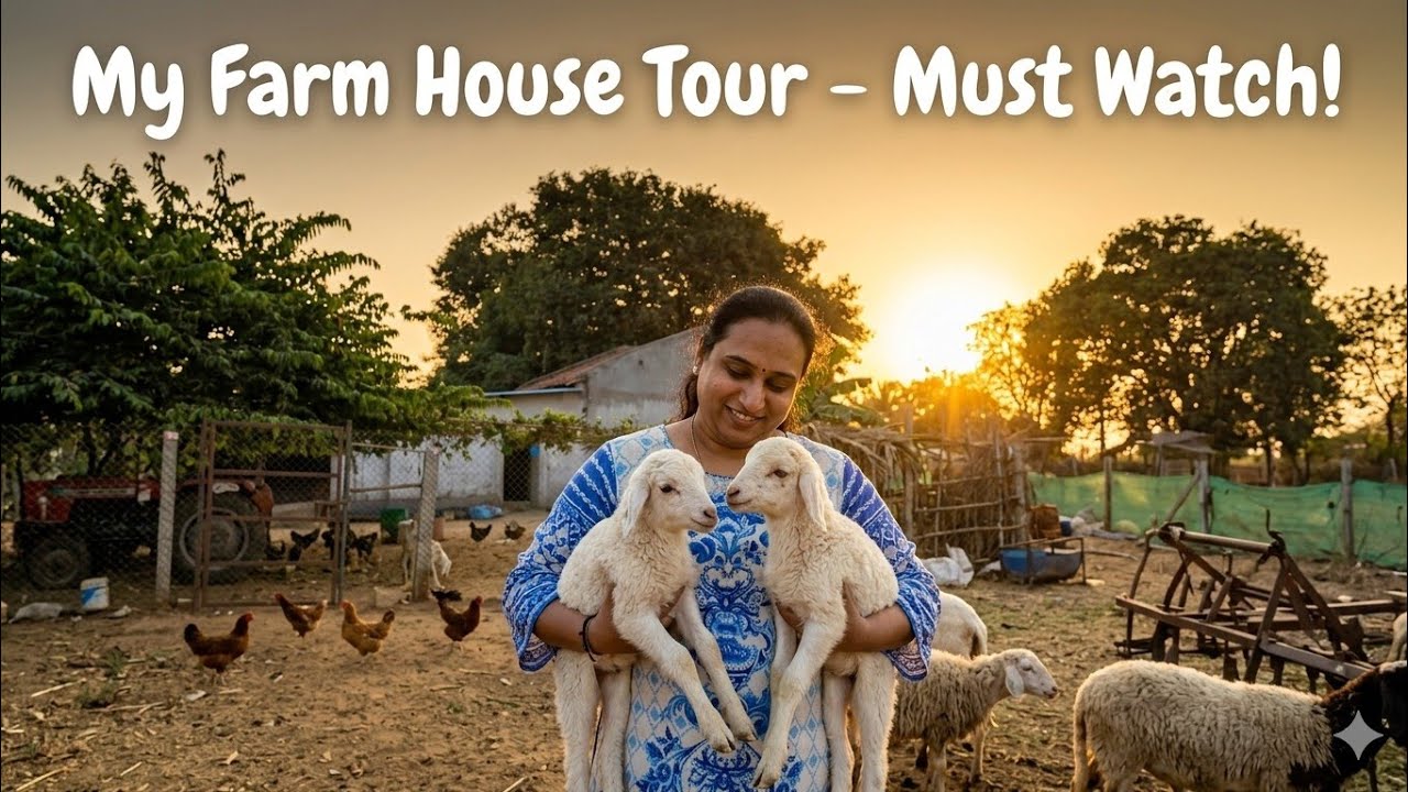My farm house tour #kannadavlogs #villagevlog 