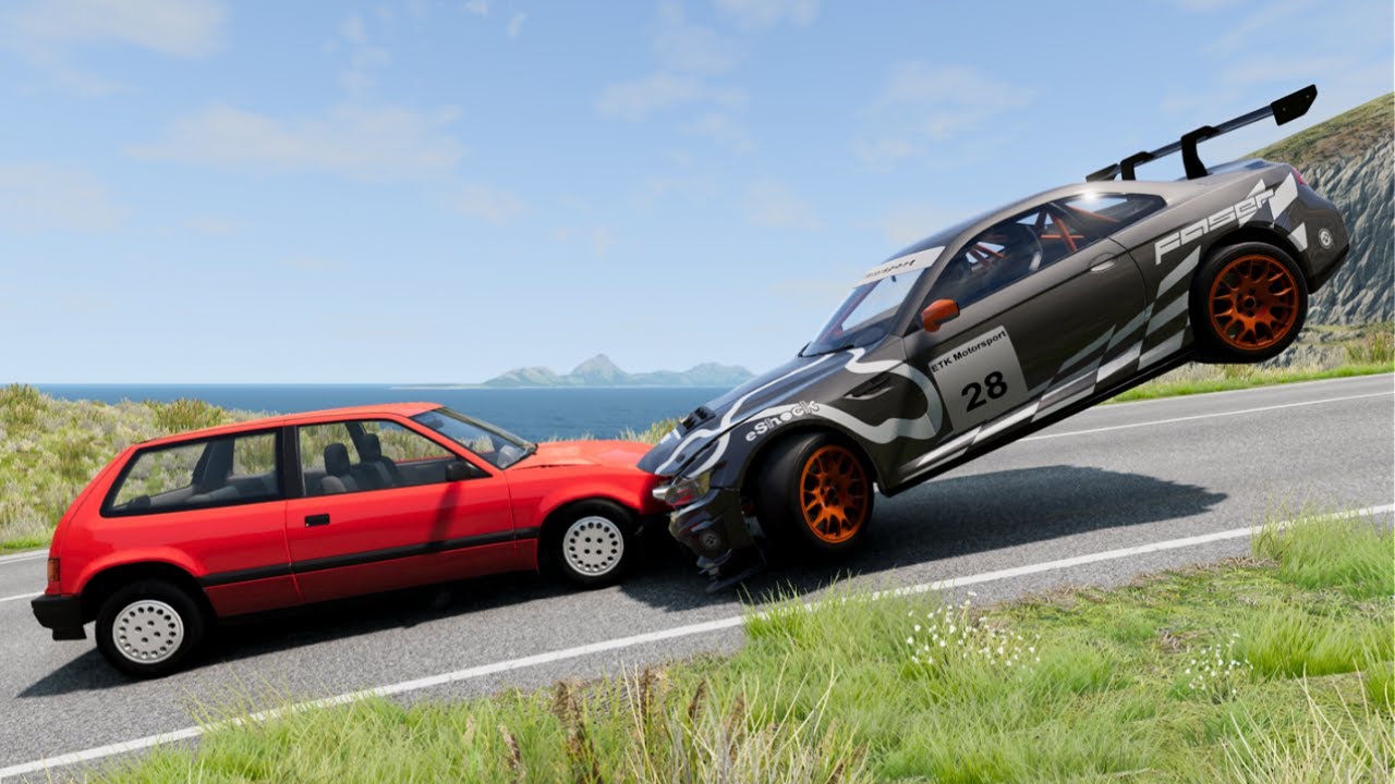 Mobil Hilang Kendali Beamng.Drive