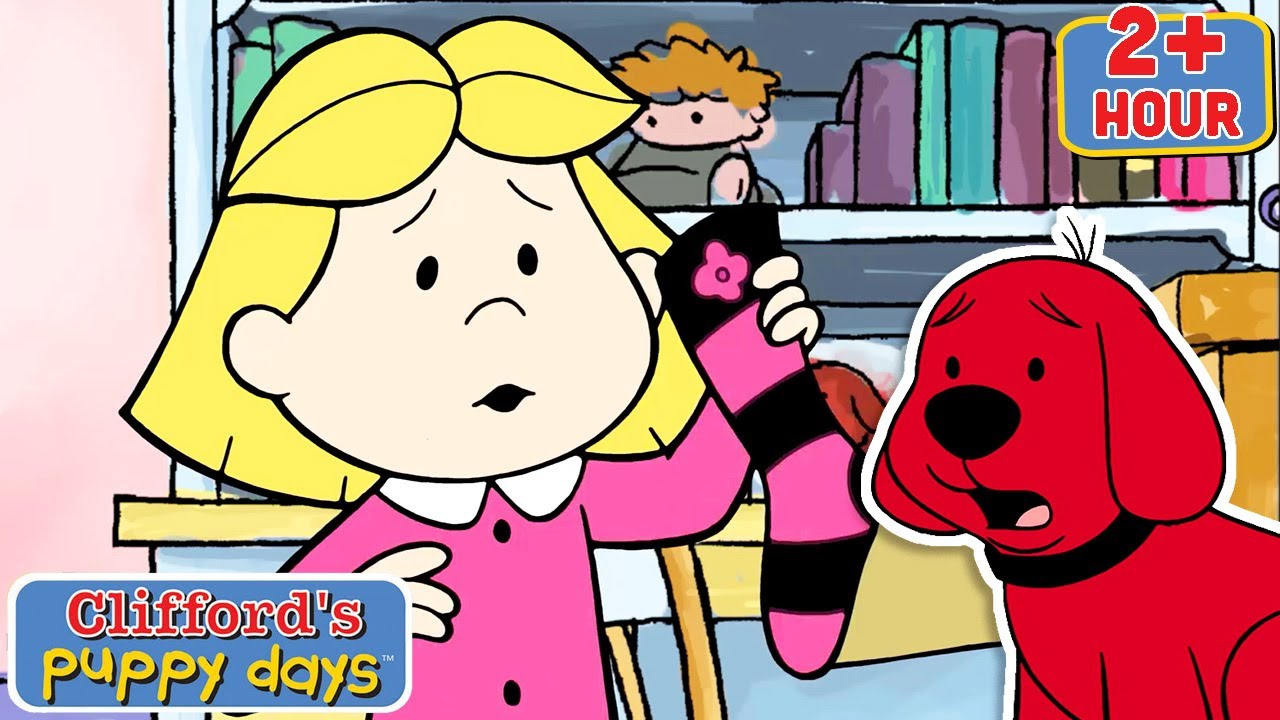 Socks & Snooze & More | Cartoons for Kids | Full Episodes | Clifford's Puppy Days