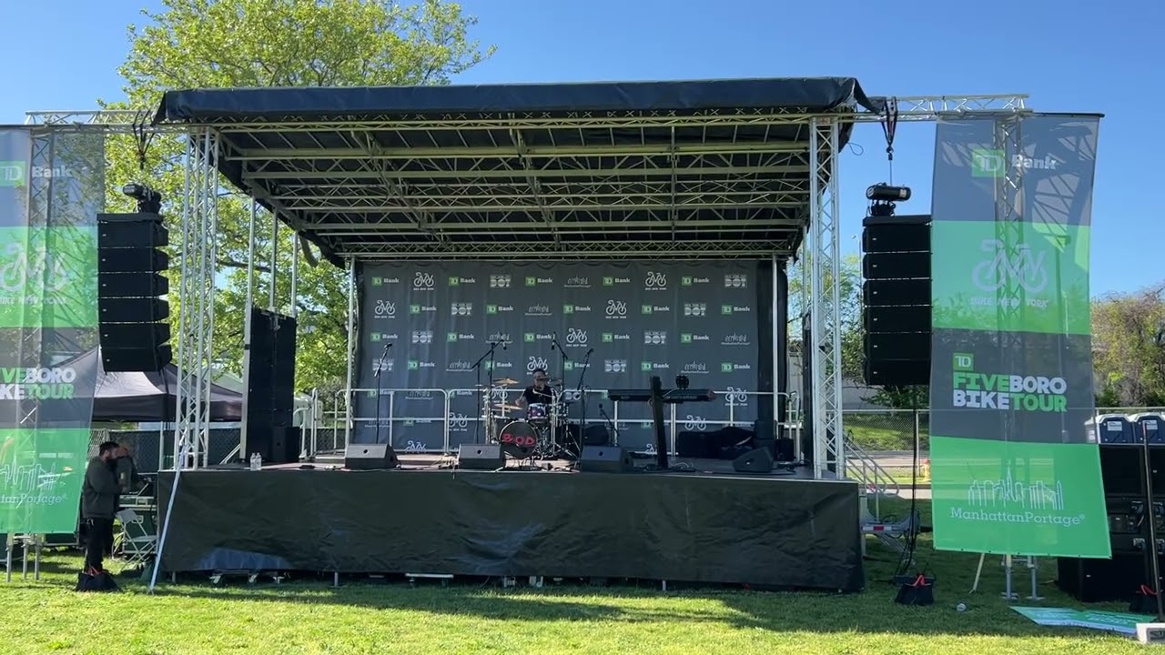 Soundcheck NY 5 Boro Bike Race, Verrazano