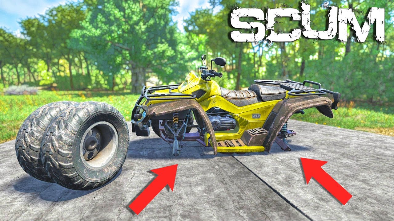 How to Replace Wheels on Any Vehicle in Scum