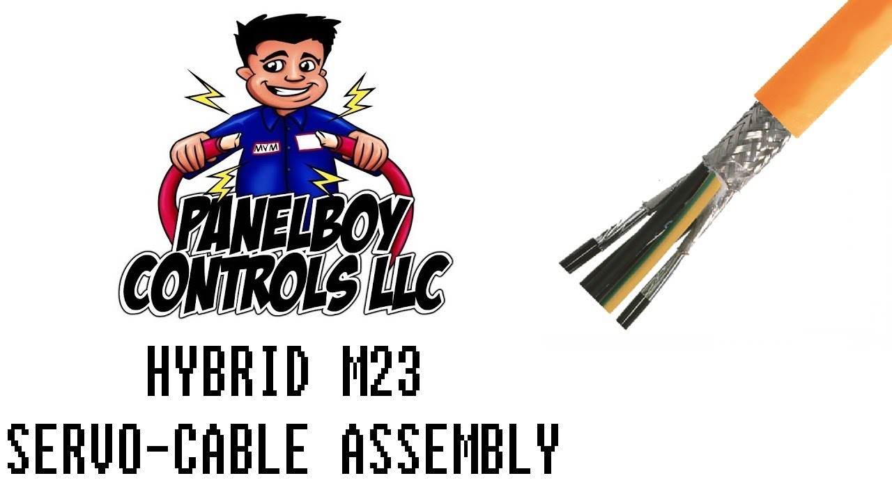 Hybrid M23 Servo-Cable Assembly
