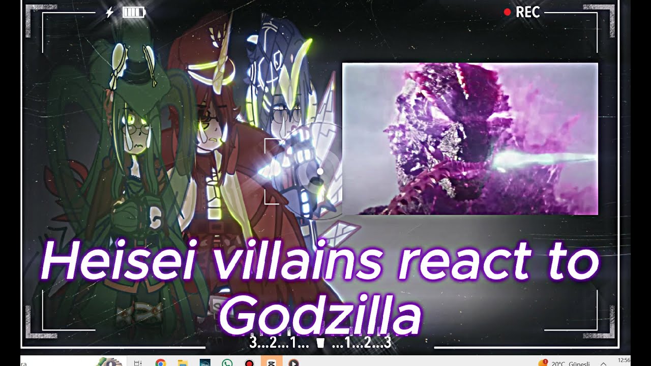 Heisei Era Villains React to Legendary Godzilla!