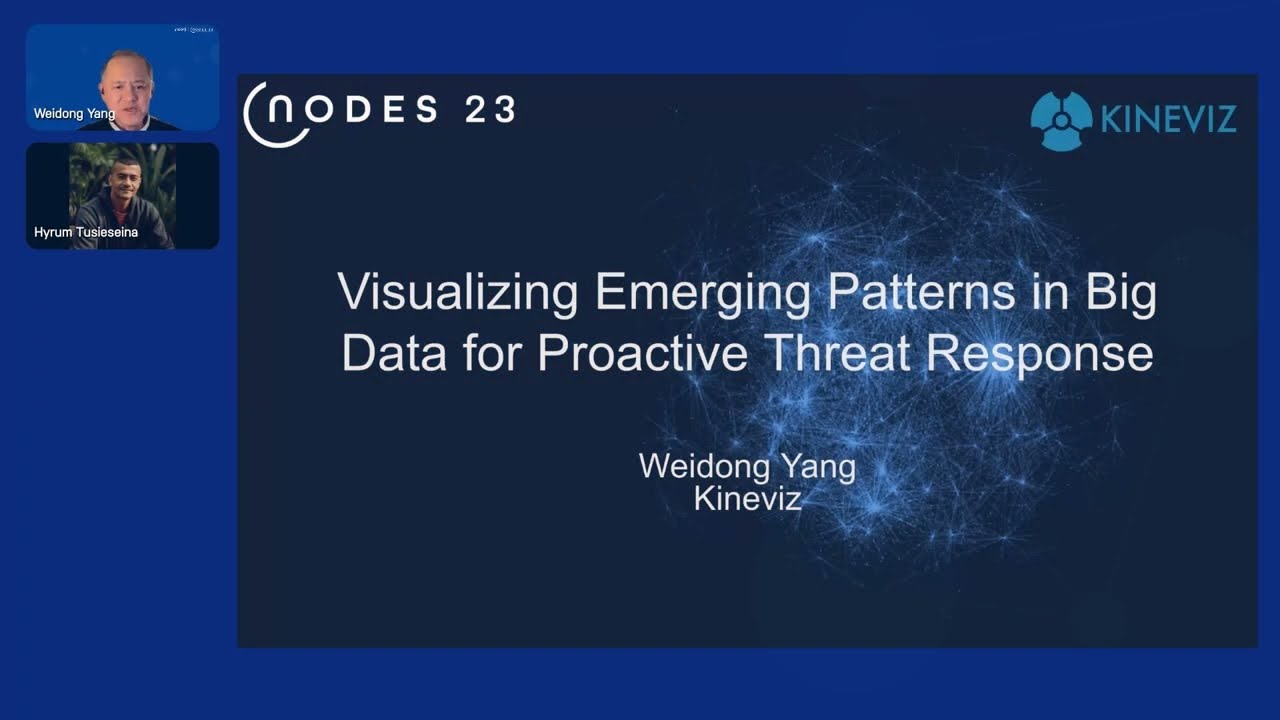 NODES 2023 - Visualizing Emerging Patterns in Big Data for Proactive Threat Response