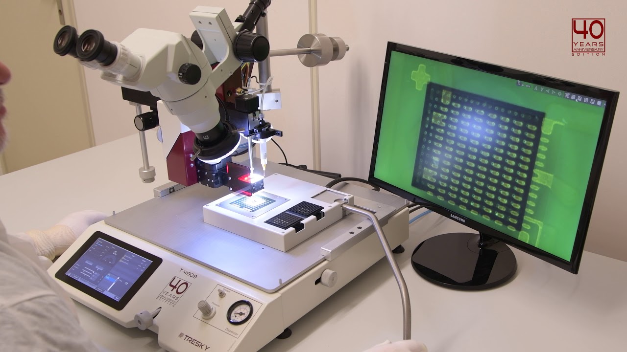 T-4909-AE Productvideo | Manual Die Bonder | Dr. Tresky AG