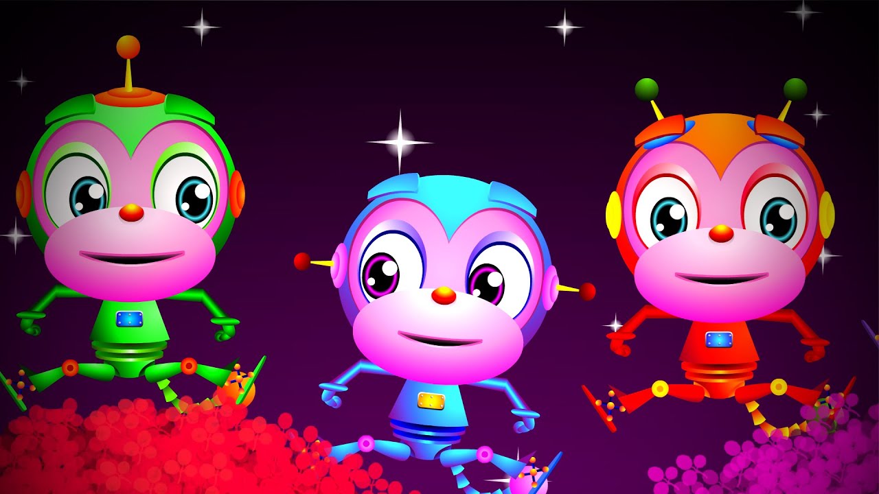 Five Little Monkeys - Baby Nursery Rhymes I Children Songs I Kids Rhyme I Toddler I Kindergarten