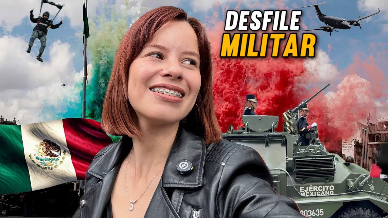 🇨🇺 ASÍ VIVÍ MI PRIMER DESFILE del EJÉRCITO MEXICANO🇲🇽*** impresionante 
