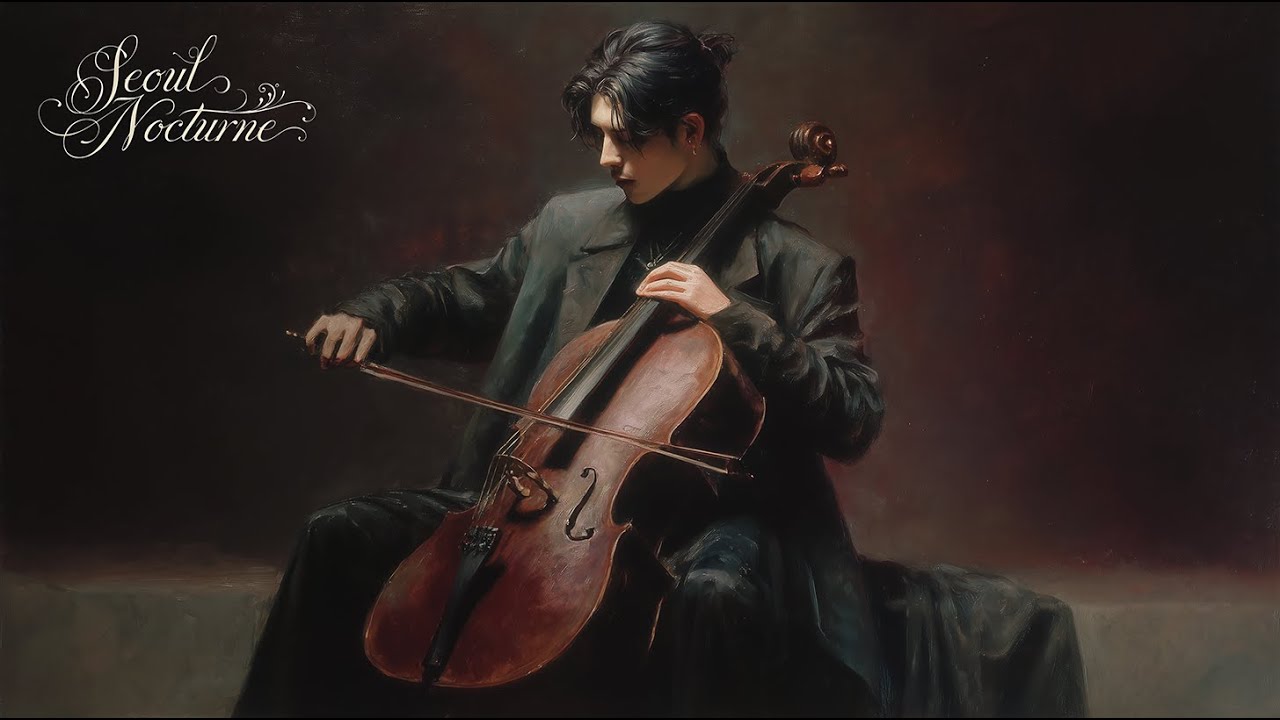 A Deep Breath Held🌙 Dark Romantic Cello & Piano | Cinematic Night Music for Focus & Reflection