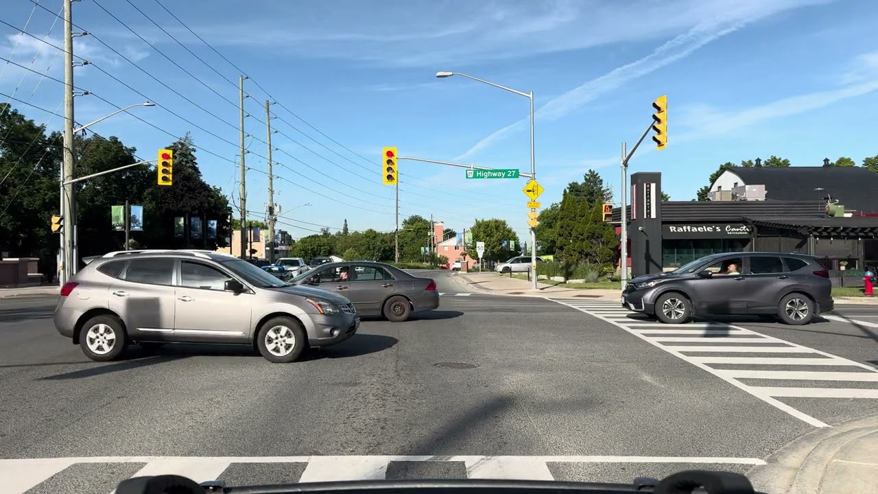 Driving through NOBLETON Ontario Canada  | 4K Drive