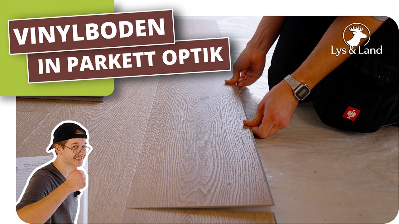 Vinylboden selber verlegen - Lys & Land Premium Vinylboden