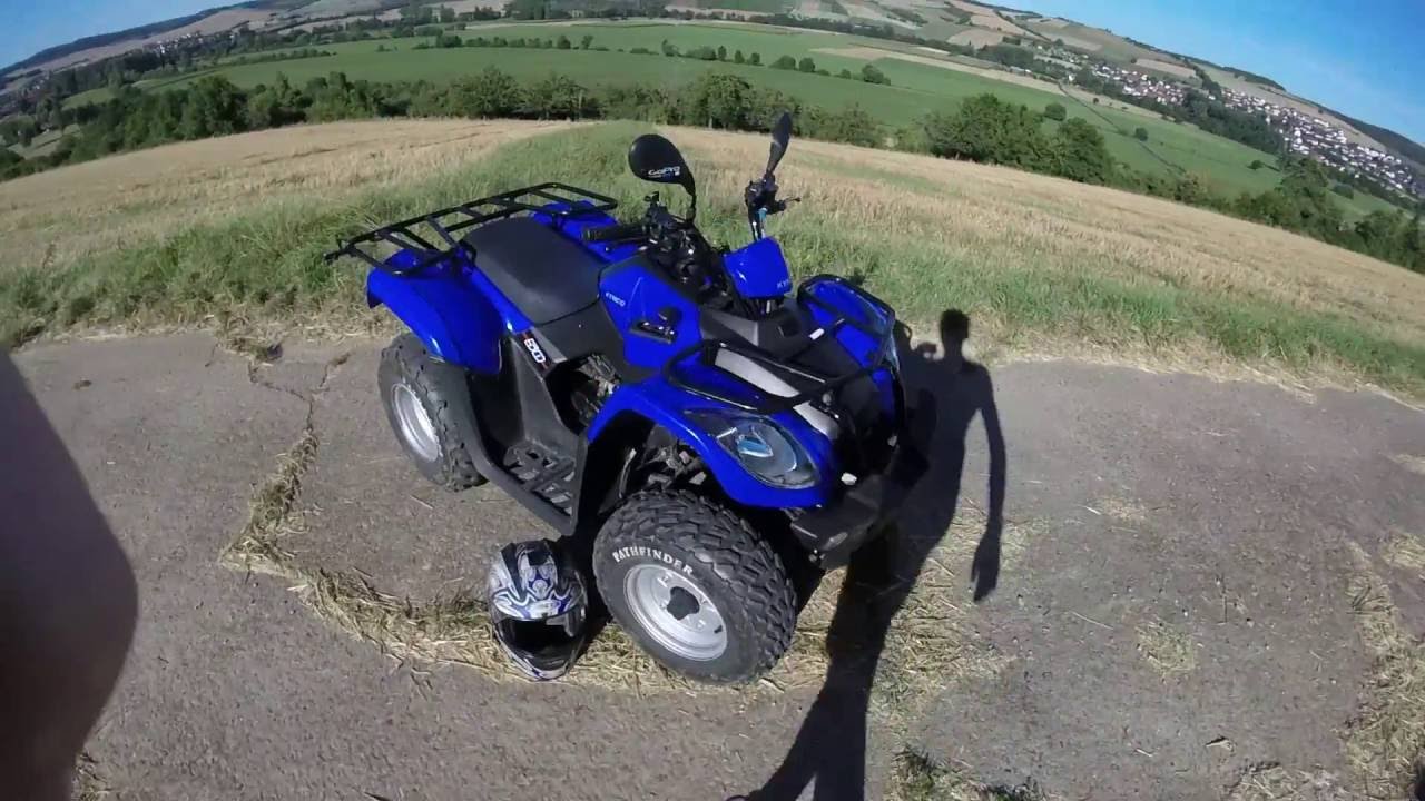 Kymco MXU 50 / Einführung / Einleitung / Beschleunigung / Bremsen / Fahrverhalten