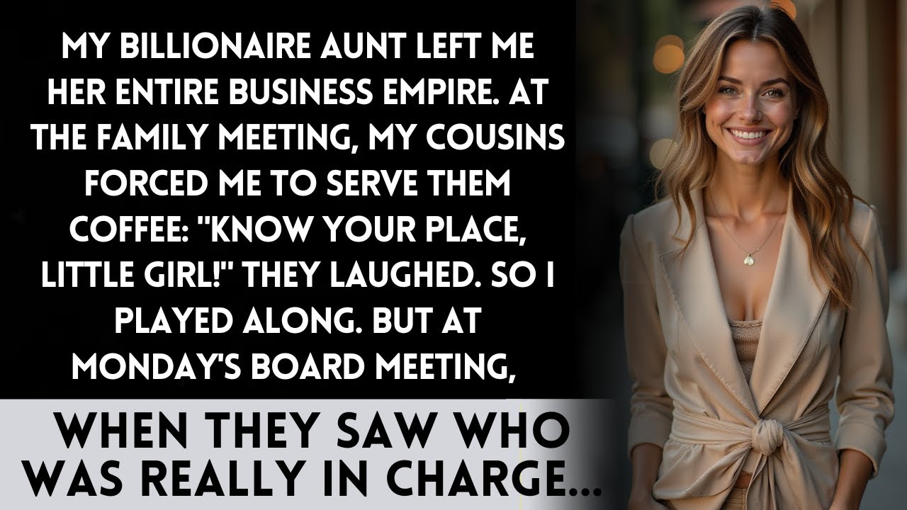 Rich Aunt Left Me Her Empire, Cousins Made Me a Maid – The Board Meeting Changed It All!