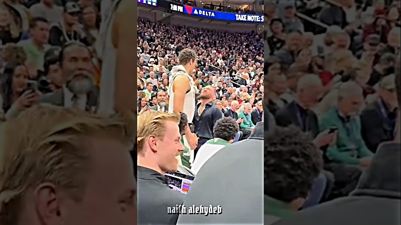 Conor McGregor Sized Up Brook Lopez 😭🔥