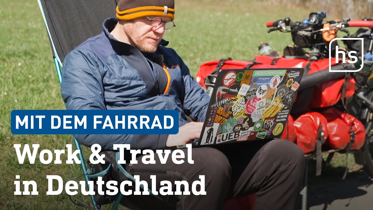 1 Jahr mit dem Fahrrad quer durch Deutschland | hessenschau