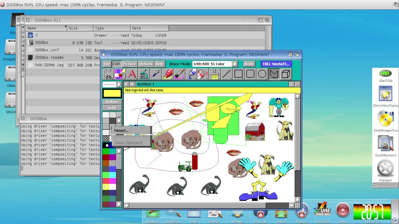 NeoPaint 3.2d [Windows 3.11] (1998) NeoSoft Corp.