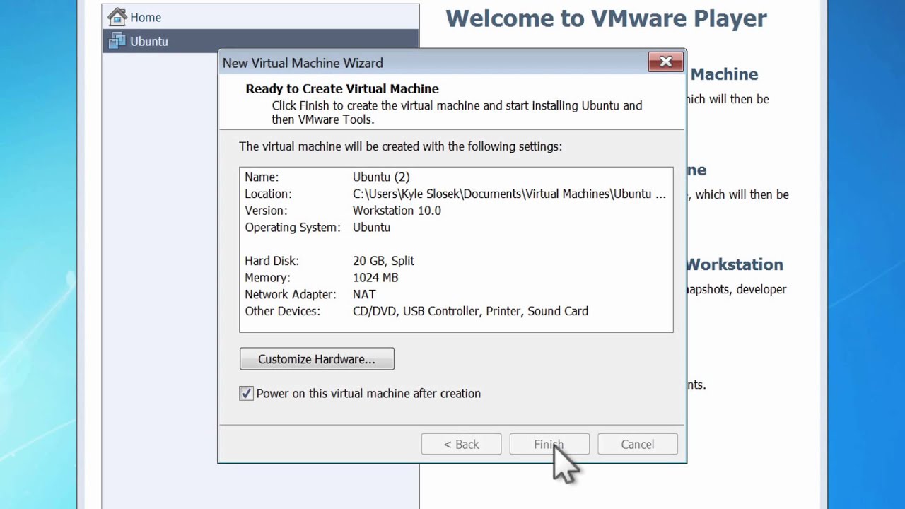 VMWare Player