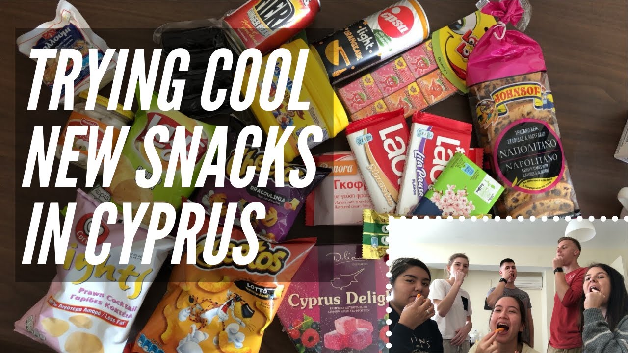 CYPRUS STUDY ABROAD | Trying Unique/New Snacks