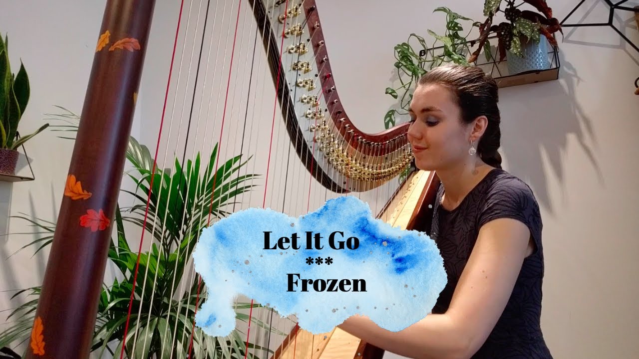 Let It Go - Frozen (harp cover)