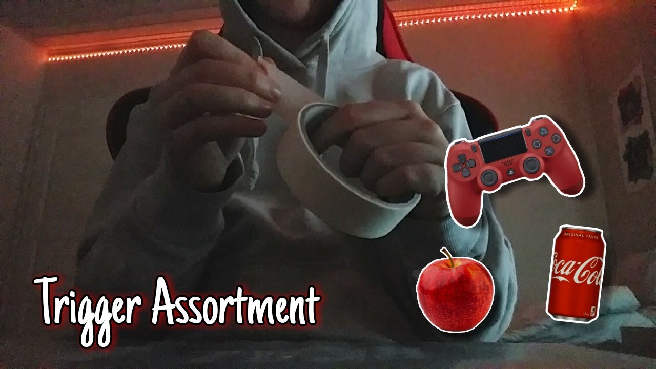 ASMR 33min Trigger Assortment (Rare Triggers, No Talking, No Mouth Sounds)