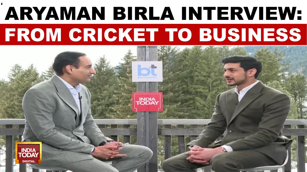 Aryaman Birla Interview With Rahul Kanwal: Cricket To Business, Harvard To Davos | India Today
