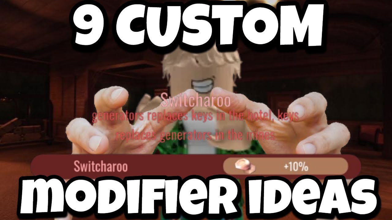 I MADE 9 COOL MODIFIER IDEAS FOR ROBLOX DOORS!