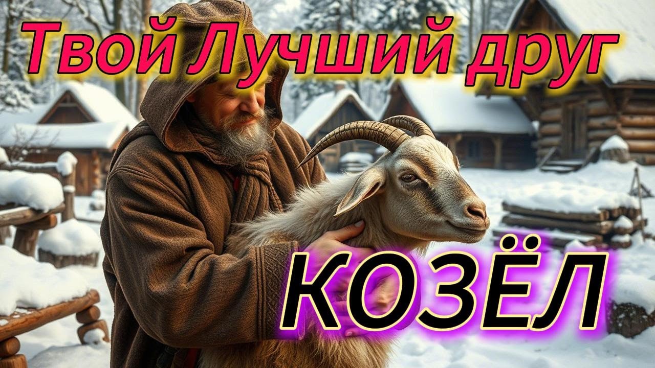Как выжить зимой/ Когда КОЗА - твой лучший ДРУГ