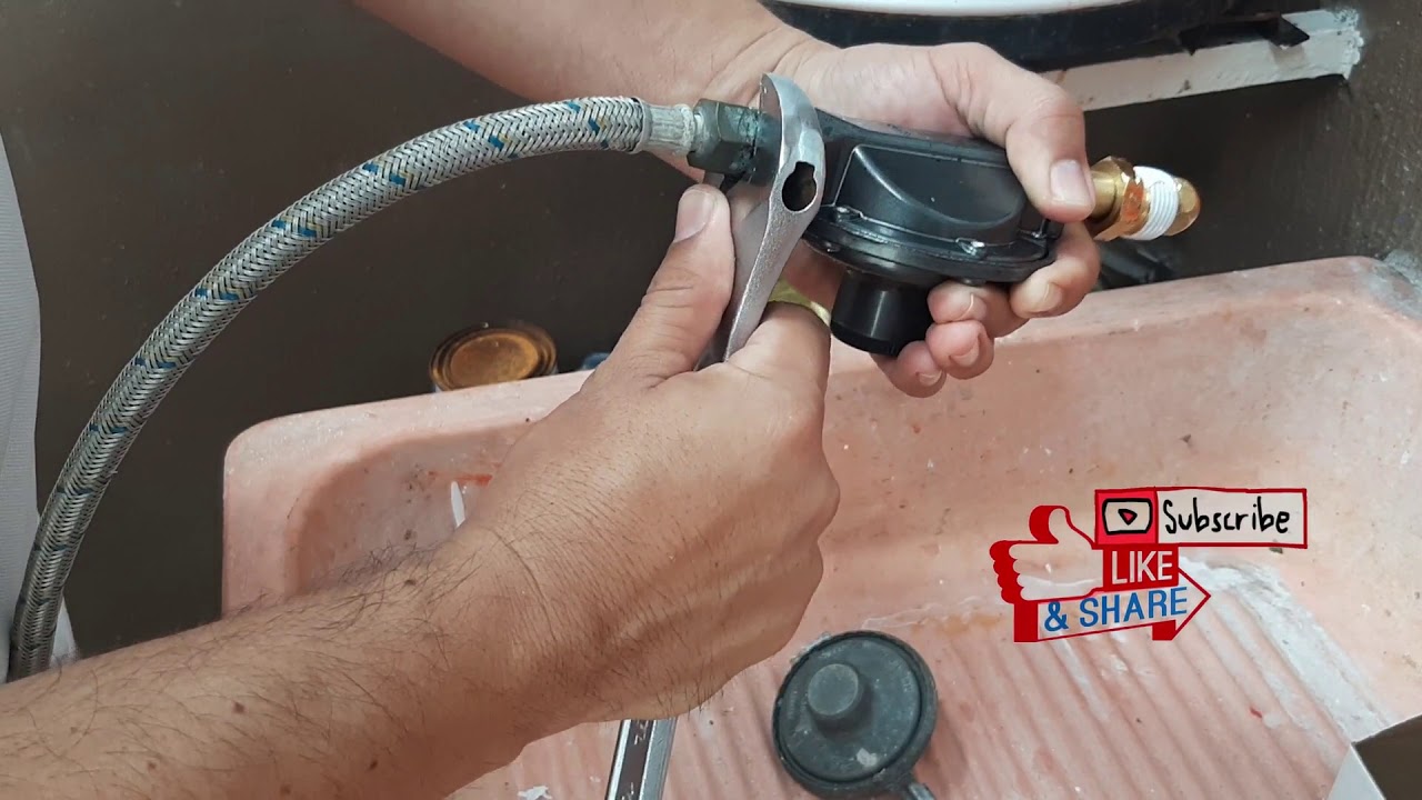 Cómo cambiar o instalar un regulador de gas doméstico de una vía con punta pol fácilmente