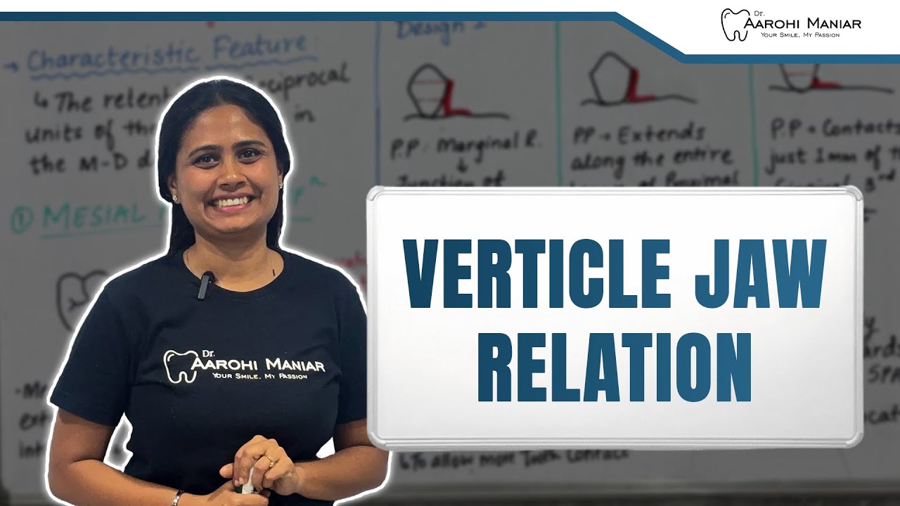 Verticle Jaw Relation | Complete dentures