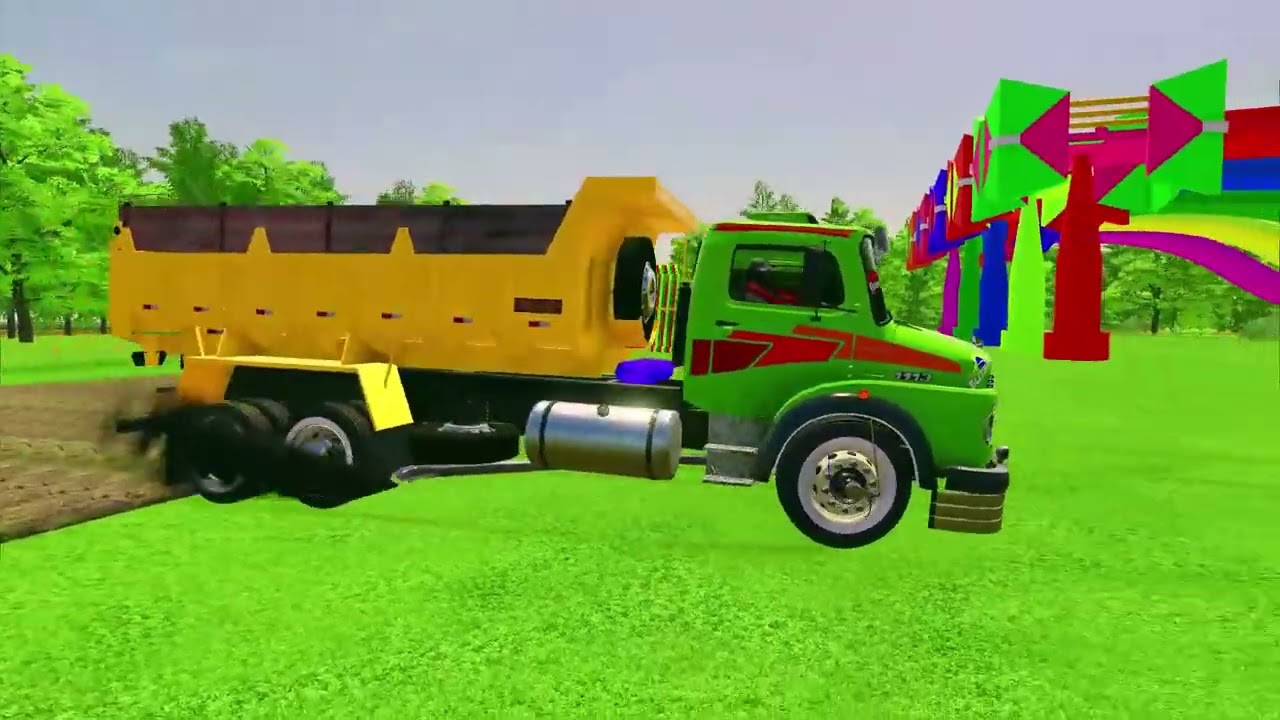 TRANSPORTING ALL VEHICLES CARS, TRUCKS, TRACTORS, FIRE ENGINE WITH TRAIN! Farming Simulator