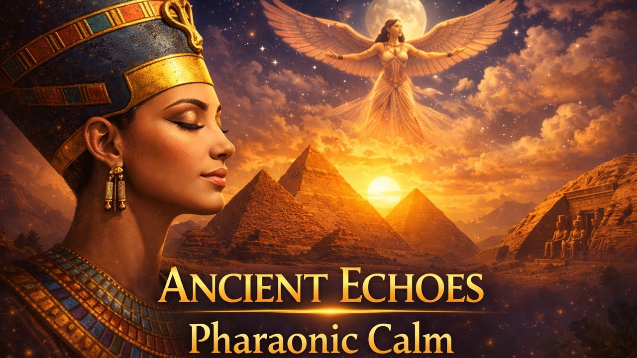 Ancient Echoes: Dream of History | Calm Pharaonic Music for Deep Relaxation, Healing & Stress Relief