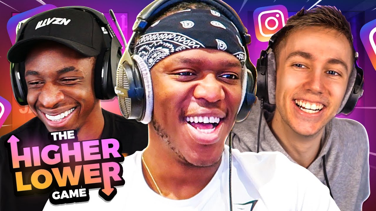 SIDEMEN HIGHER OR LOWER (Instagram Followers)
