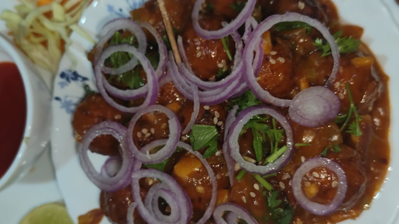 Restaurant style Panner veg Manchuria.... 😋😋😋 Try once