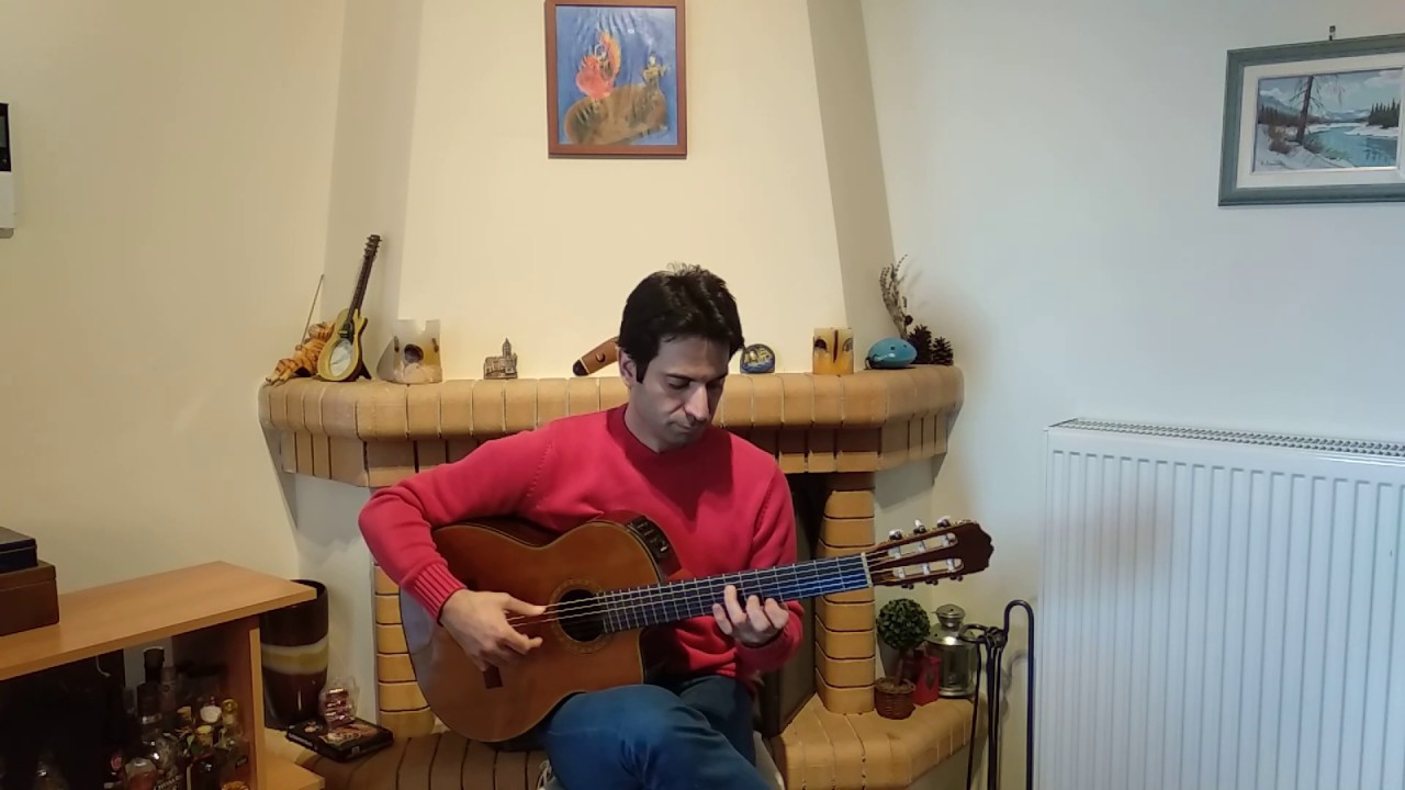 Se kainourgia varka mpika (trad. Greek) - microtonal classical guitar