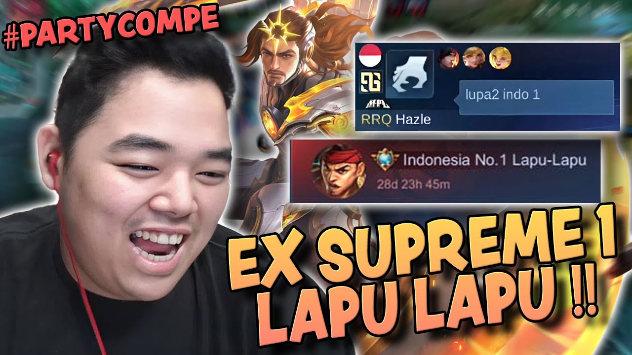 EX SUPREME 1 LAPU LAPU IS BACK !! #MLBB