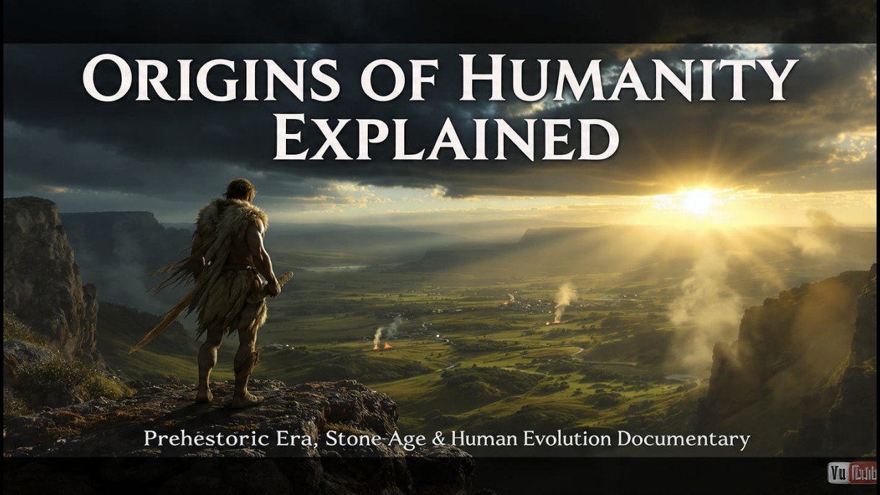 Origins of Humanity Explained|Prehistoric Era,Stone Age&Human Evolution Documentary#humanevolution