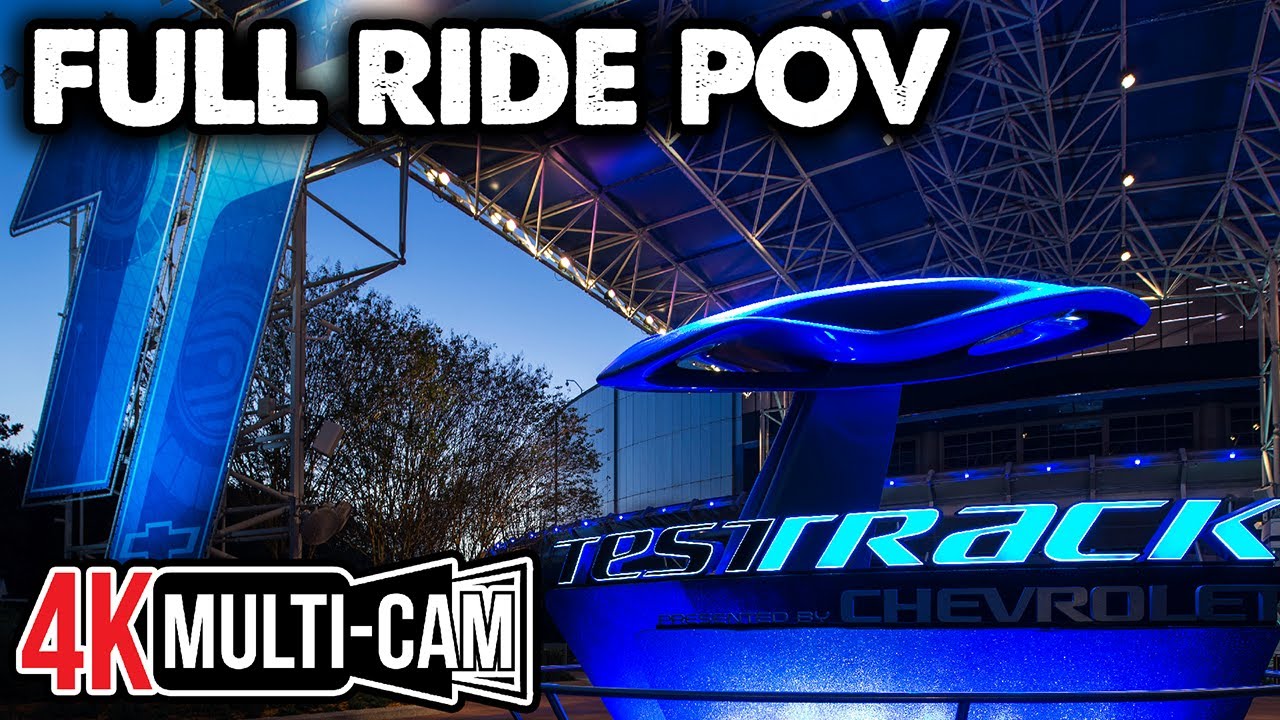 Test Track 2.0 -  Full Ride POV - 4K Multicam