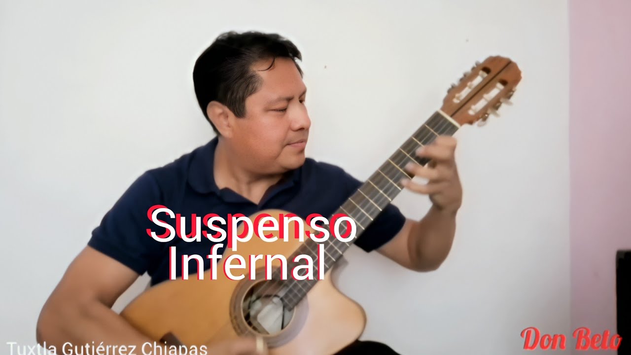 Cómo tocar ( Suspenso infernal ) con requinto 🇲🇽