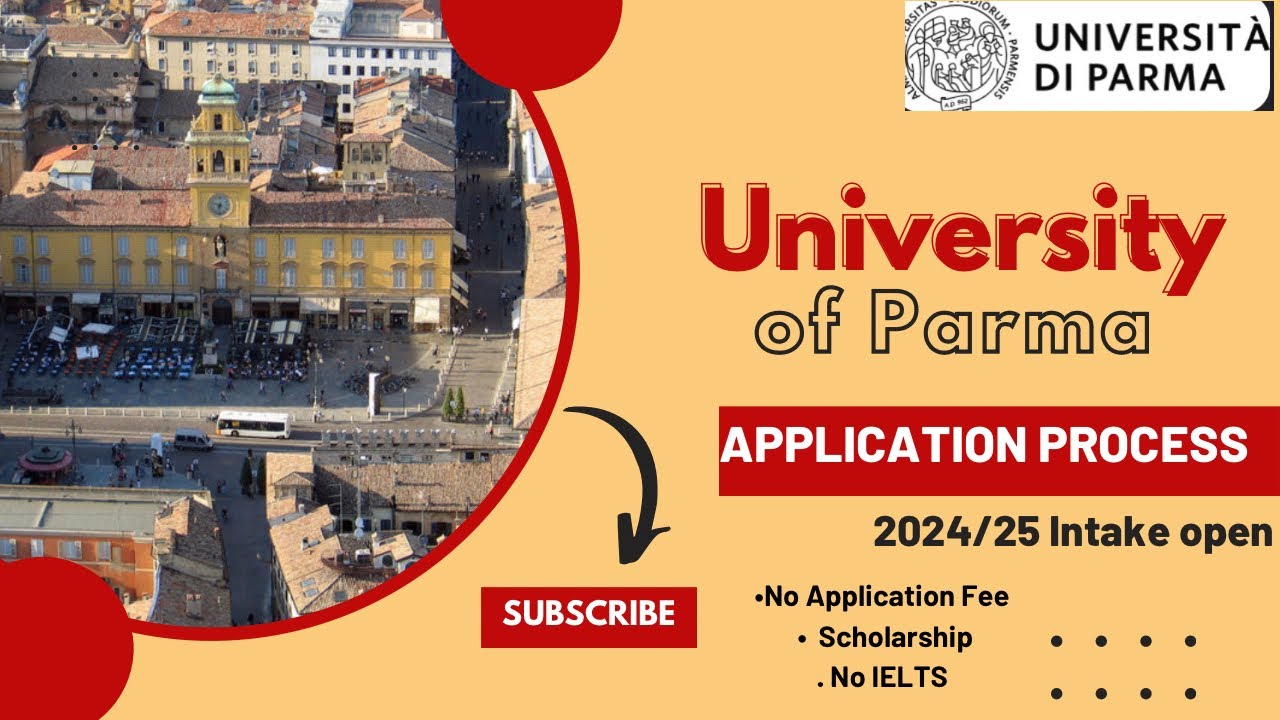 UNIVERSITY OF PARMA APPLICATION PROCESS 2024|NO APPLICATION FEE| NO IELTS| FULL SCHOLARSHIP