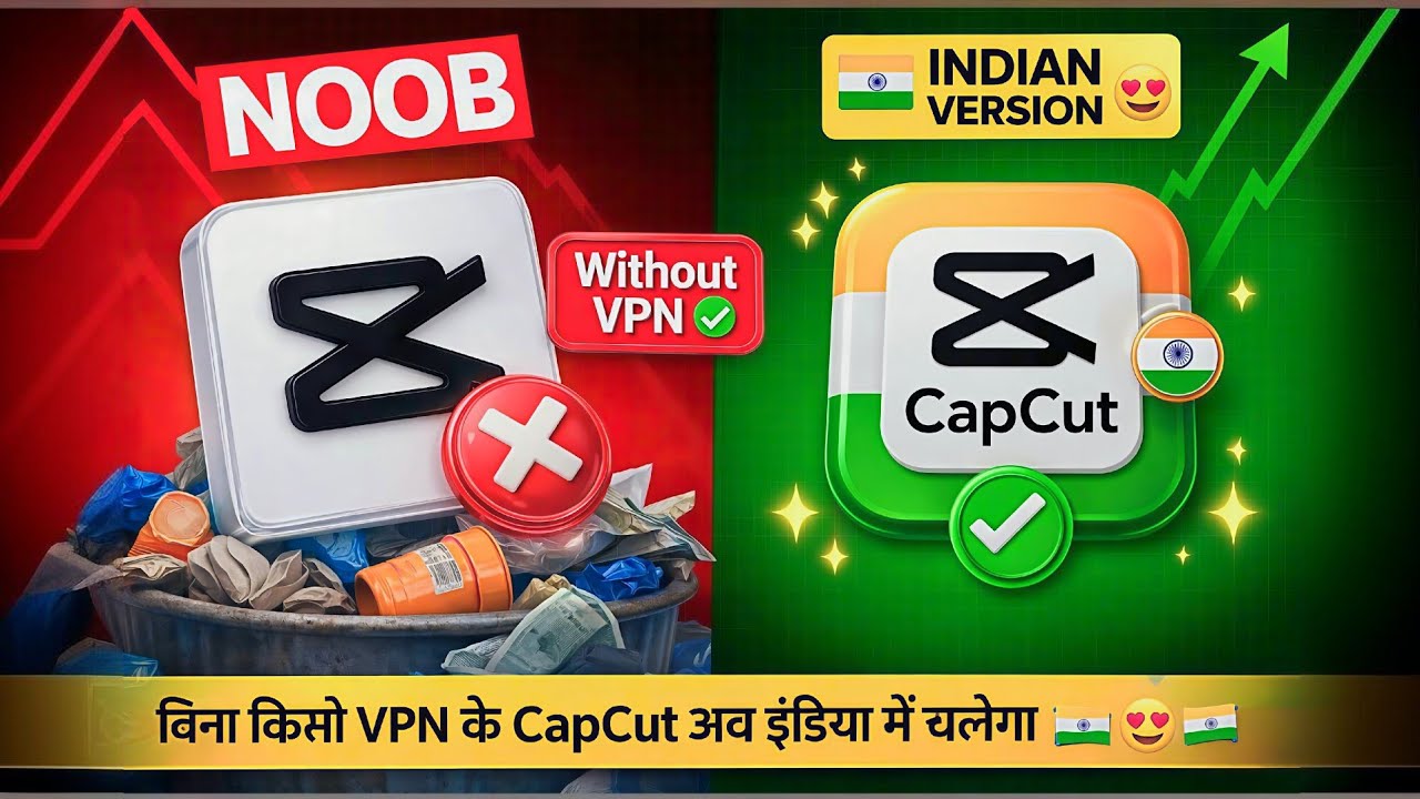 CapCut Indian Version Without VPN | 100% Working India 🇮🇳 Capcut without vpn 20.8.0 update 🤩