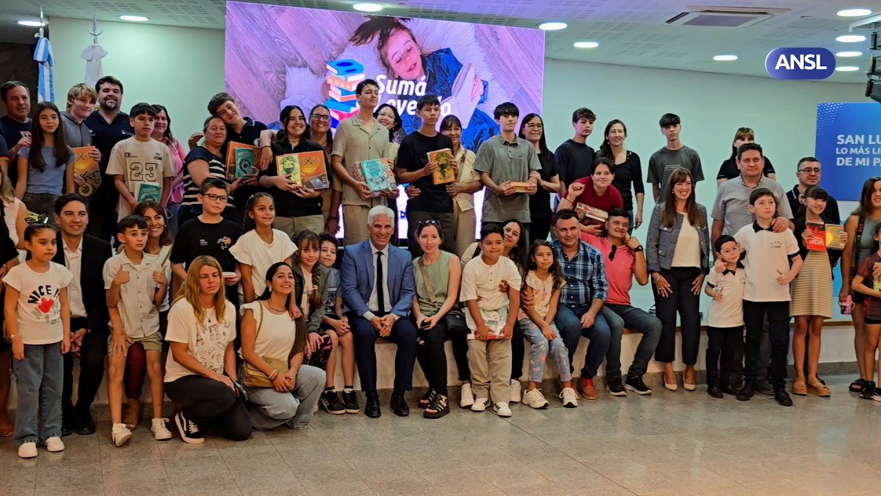 En una tarde de merienda, Poggi premió a los ganadores del Concurso ‘Sumá Leyendo’