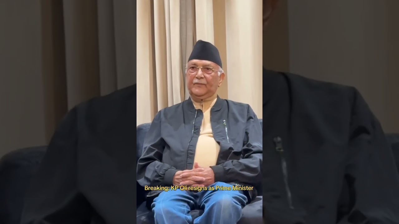 kp sharam oli has resigns as prime minister