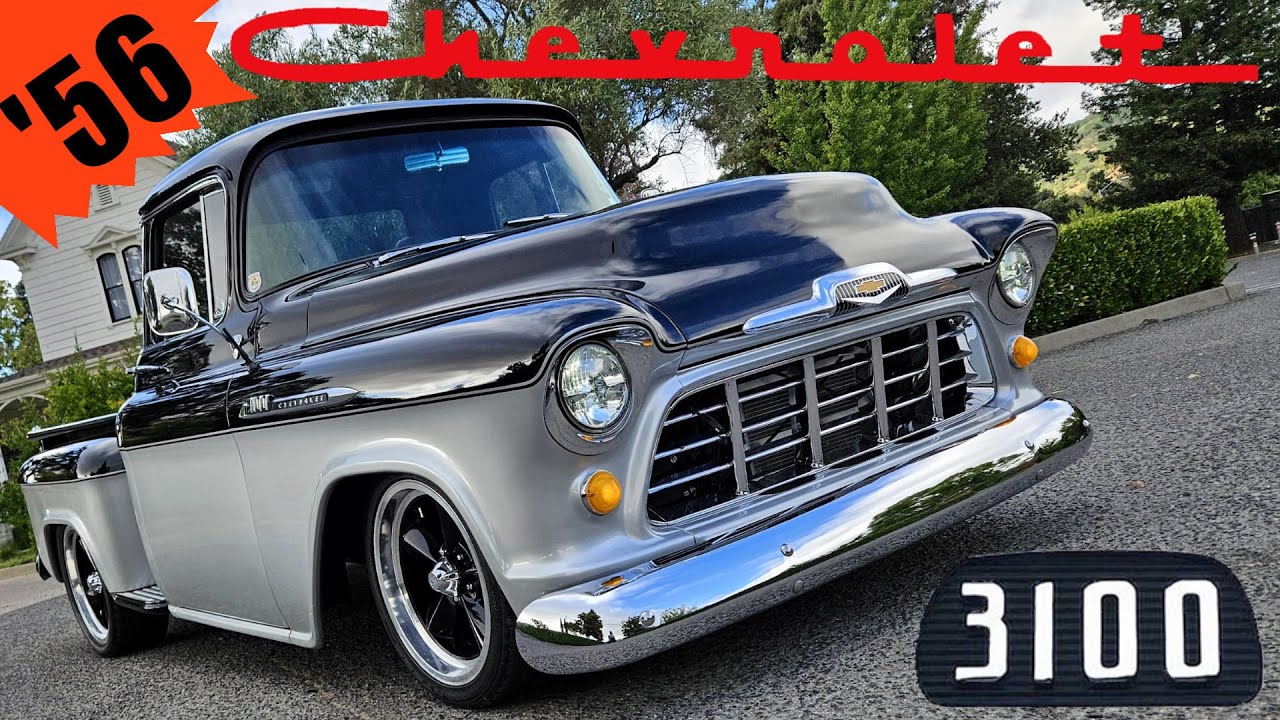 Потрясающий пикап Chevrolet 3100 1956 года Restomod