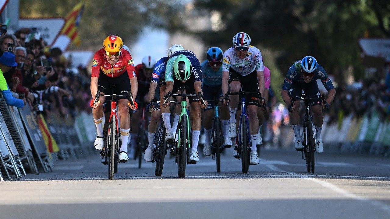 Ausrei&szlig;er am Teufelslappen einkassiert | Finale 2. Etappe | Katalonien-Rundfahrt | Rad