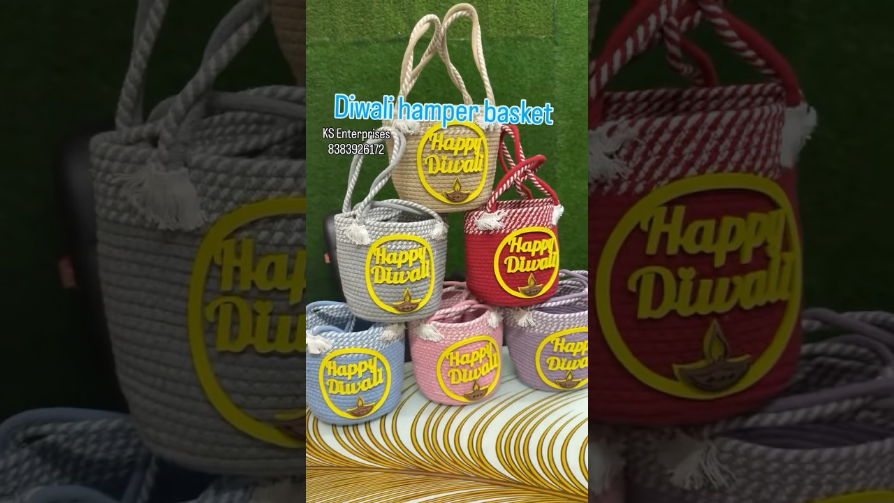 Diwali hamper basket for your loved ones #diwalihamper #salonipalarora #diwaligifting #giftsidea