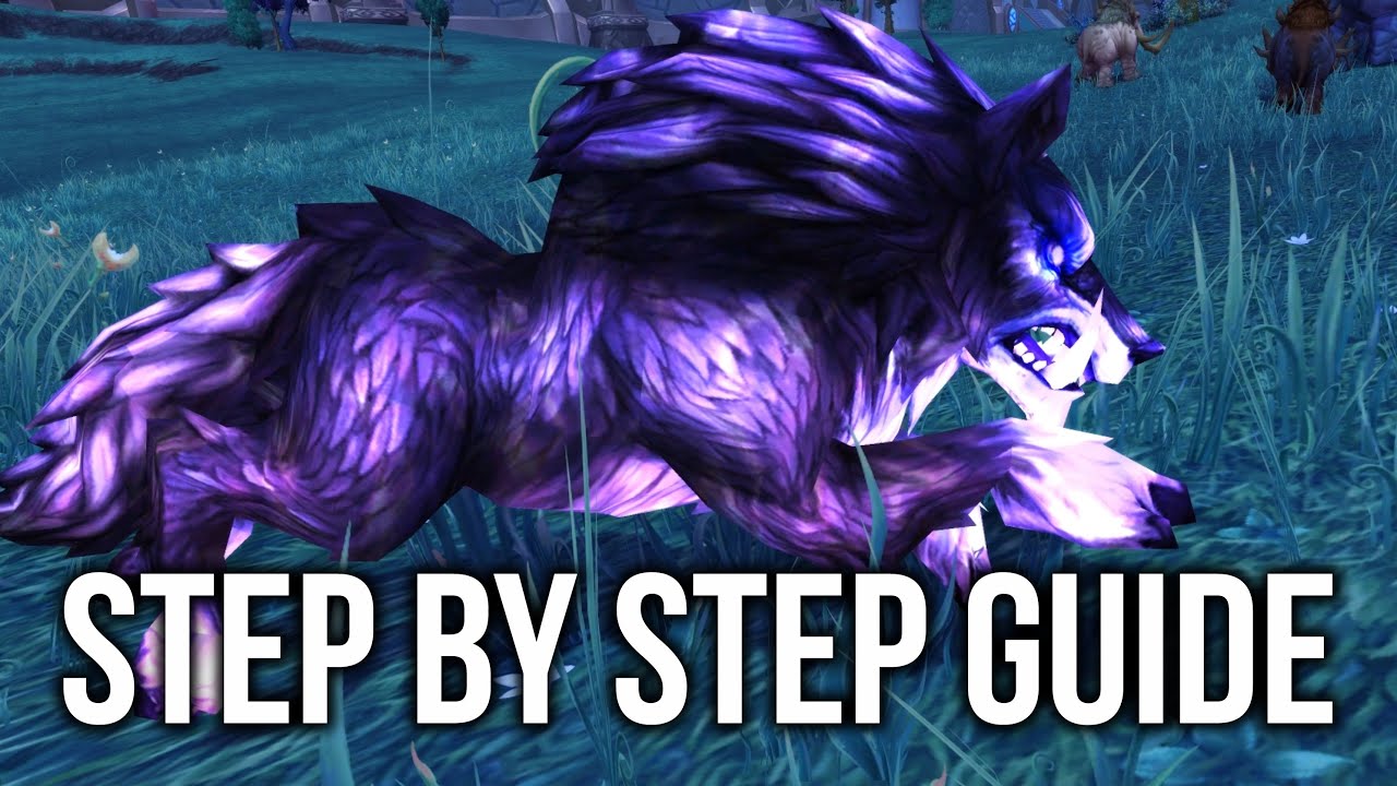 How To Tame Gara The Spirit Beast (World of Warcraft: Warlords of Draenor Guide & Tutorial)