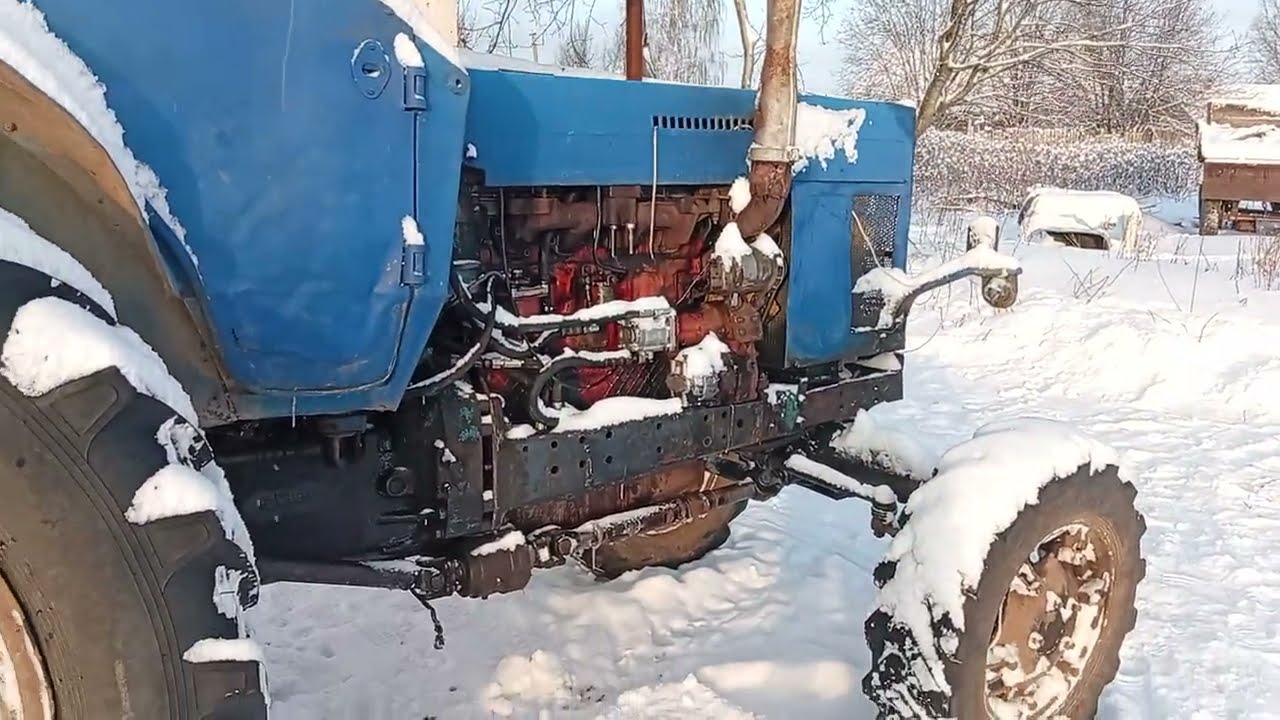 МТЗ 82, замена двигателя турбированного на смд 22