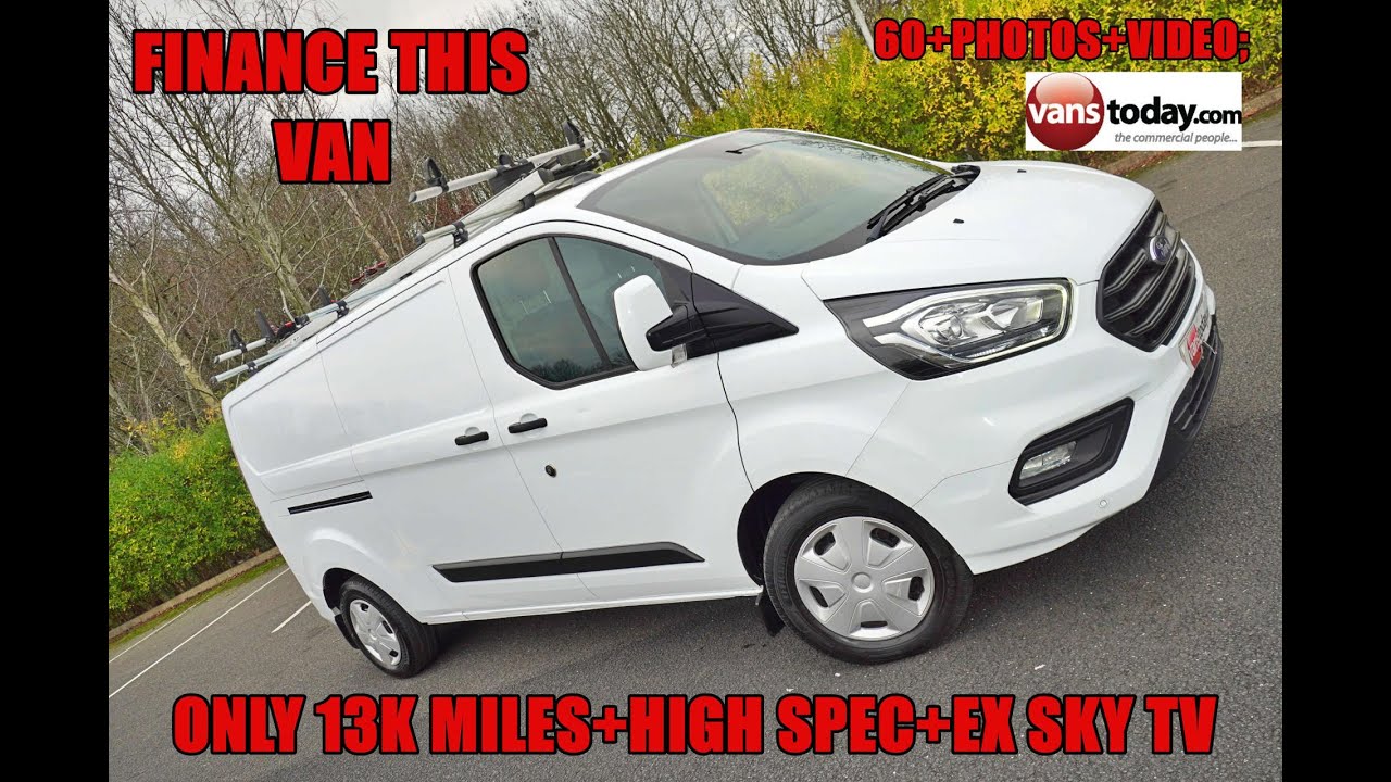 Отличный Ford Transit Custom 2020 года выпуска, всего 13 000 миль пробега, без подписки на Sky TV...